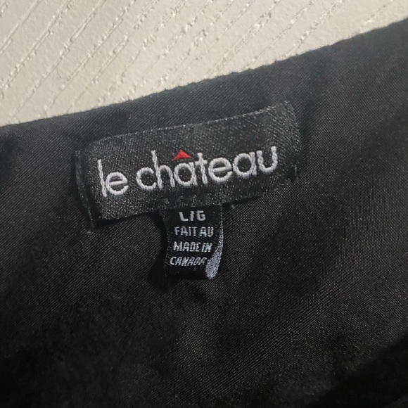 Le Chateau Grecian Mini Wrap Dress - Picture 2 of 2